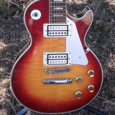 Luxor Les Paul 300 1976 Cherry Sunburst Lawsuit Japan image 5