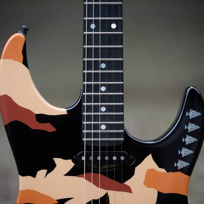 ESP Signature Series, George Lynch Desert Eagle -  Black w/ Desert Eagle Graphic image 5