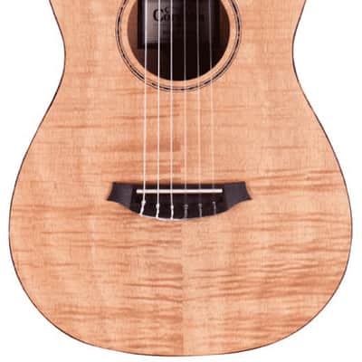 Cordoba Mini II Flamed Mahogany Acoustic Travel Guitar image 4