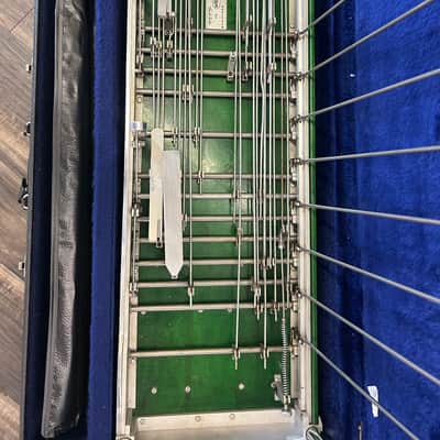 MSA Super Sustain II XL D-10 (Double Neck Ten String) 1980 - Transparent Green image 7
