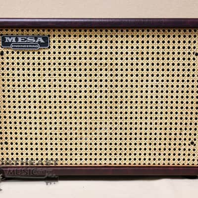 Mesa Boogie 1X12 Widebody Guitar Cab - Wine Taurus w/ Wicker Grille image 2