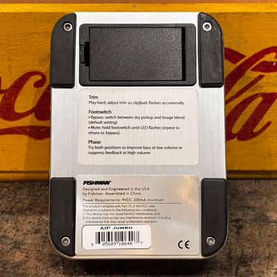 Fishman Jumbo Aura Acoustic Imaging Pedal image 7