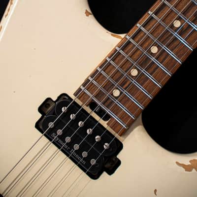 CHARVEL Pro-mod Relic San Dimas Style 1 HH Fr Pf PF Weathered White image 9