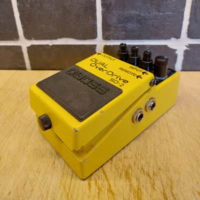 Boss SD-2 Dual OverDrive (Silver Label) 1993 - 1998 - Yellow image 3