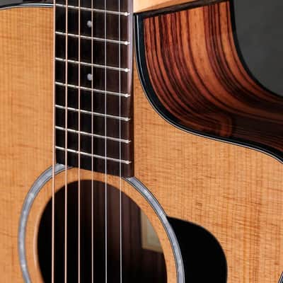 Taylor 214ce Plus Grand Auditorium Acoustic/Electric Guitar with Aerocase image 6
