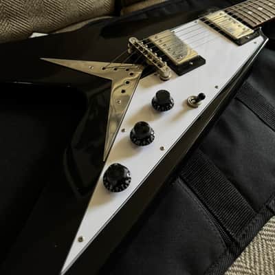 Epiphone Flying V Solid Body Electric Guitar - Ebony image 5