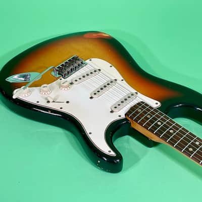 Fender Stratocaster 1967 Super Rare! - 3-color Sunburst image 7