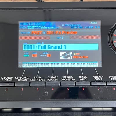 Roland FA08 Synth Keyboard; Serial No: A0J7829 | Second Hand image 7
