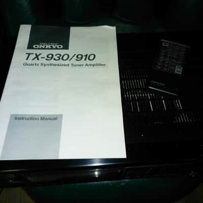 Modern 1990's (early) Onkyo TX-910 Amplifier Receiver image 4