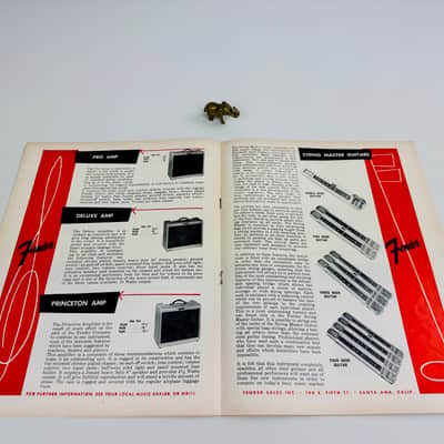 Fender Vintage Catalog 1956 image 5