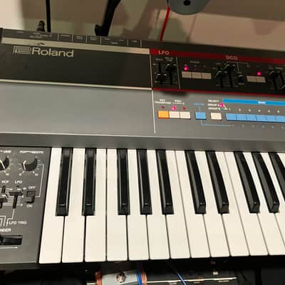 Roland Juno-106 61-Key Programmable Polyphonic Synthesizer 1984 - 1985 - Black image 9