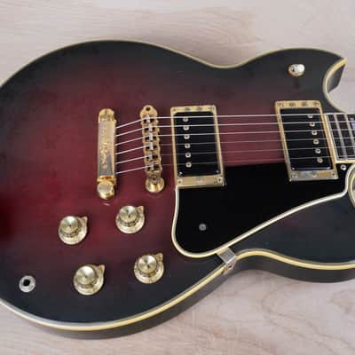 Yamaha SG1600 MIJ 1983 Wine Red Sunburst Vintage Japan w/ Hard Case image 5