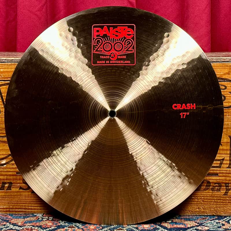17" Paiste 2002 Crash Cymbal 1290g *Video* image 1