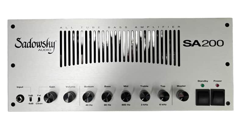 Sadowsky Audio SA200 MKII tube bass guitar amp head limited 210 watt image 1