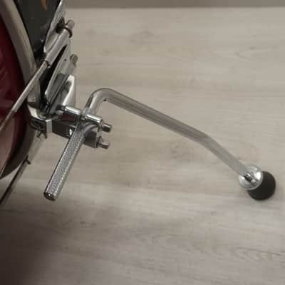 Ludwig 26x14 Convereted Marching Bass Drum - Red image 3