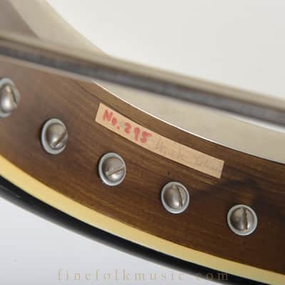 1995 SCHNOOR "BELL" ARCHTOP TENOR BANJO image 18