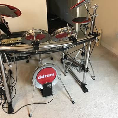 ddrum 4 Clavia Electronic Drum Set  5- Piece W/ Rack Vintage Electric Drums  From Sweden image 13