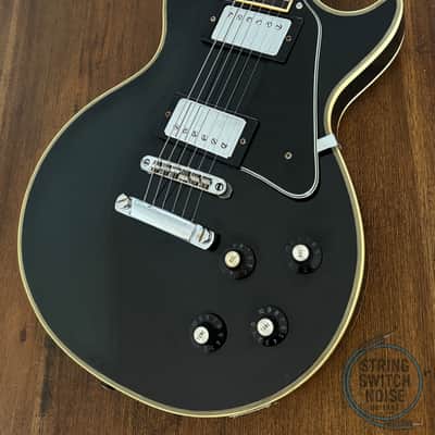Greco Les Paul, Ebony (Black), Vintage 1974, Made In Japan, EG380B image 1