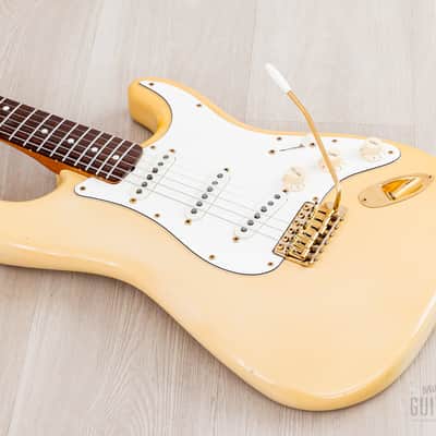1987 Fender Custom Shop American Vintage '62 Stratocaster Blonde Mary Kaye w/ Gold Hardware, Case image 10