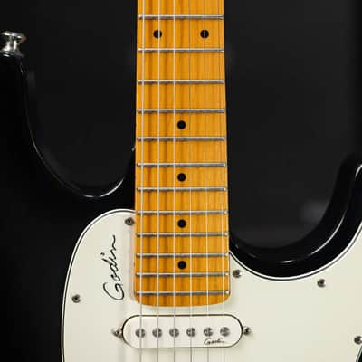 Godin Session SG MN Electric Guitar - Blackburst with Gig Bag - Used image 9