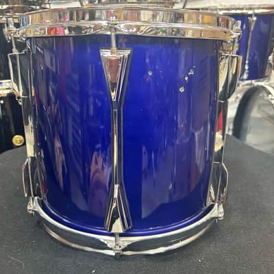 Tama Artstar II 12" head X 11" deep Rack tom (314-11224) 80's - Blue Jewel image 3