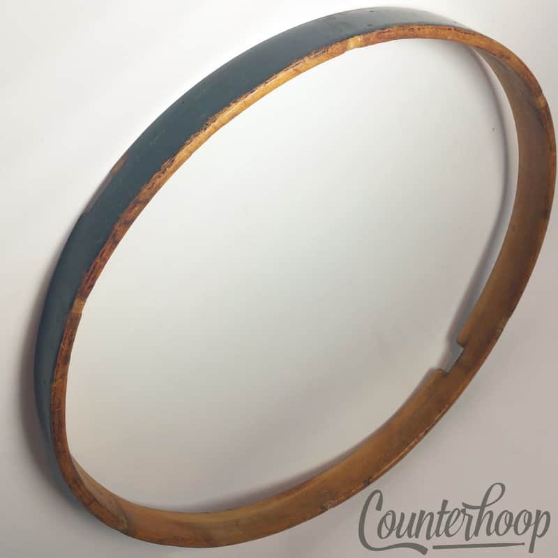 Oliver Ditson 14"1Ply Solid Maple Wood Hoop/Rim Snare Drum Resonant Vintage 10s image 1