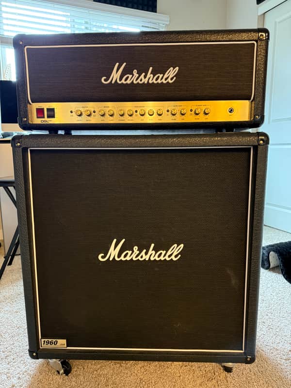 Marshall DSL100HR 2-Channel 100-Watt Guitar Amp Head 2018 - Present - Black