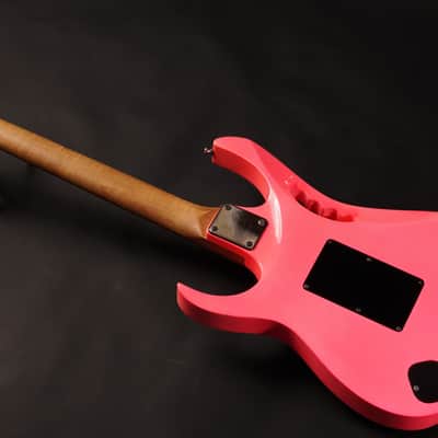 Ibanez JEM777-SK Shocking Pink 1987 – First Year, FujiGen Japan, Steve Vai Signature, Original Edge Tremolo image 11