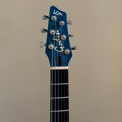 Godin  LGX 1999 Pacific Blue with Piezo Acoustic Hybrid, RARE image 3