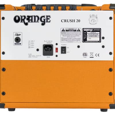 Orange Crush 20 Guitar Amp Combo (Orange) image 4
