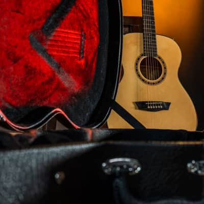Washburn AF5K | Apprentice Series Folk Acoustic Guitar w/ HSC. New with Full Warranty! image 3