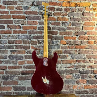 Mosrite The Ventures Model Electric Guitar *RARE* (1964 - Candy Apple Red) image 24