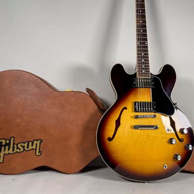 2022 Gibson ES-335 Sunburst Electric Guitar w/OHSC image 7