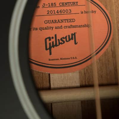 Gibson J-185 Century 12-Fret | Ebony image 8