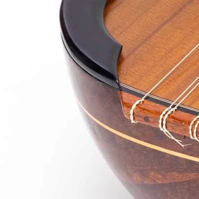 Professional Iraqi Oud Floating Bridge Pamela Mother of Pearl design & Cedar Top image 4