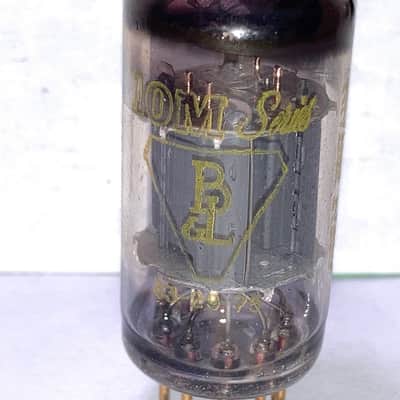 Mullard 10M Series 12AX7 ECC83 Red Tip Gold Pin Tube, High Testing image 4