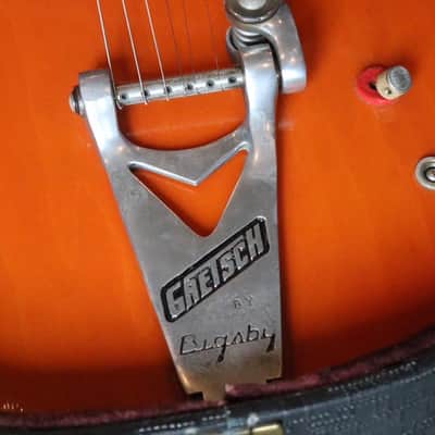 Gretsch 6120 Chet Atkins Western Orange Nashville 1964 Original image 5