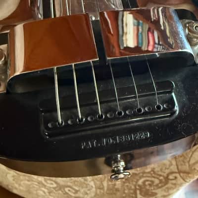 Rickenbacker B-6 Electro Lap Steel 1939 - black Bakelite and silver image 11