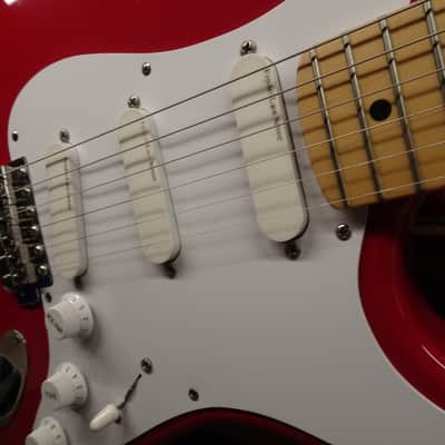 Eric Clapton Artist Series Stratocaster 1st Year- 1988-89-Rare Torino Red--Super Clean image 4