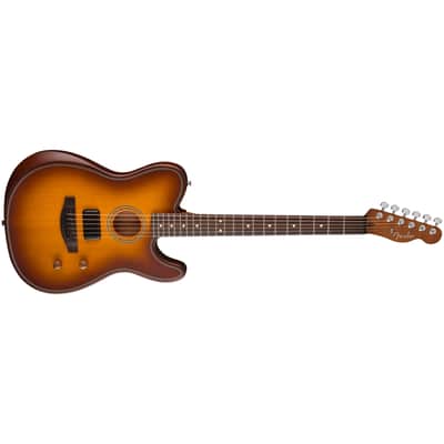 Acoustasonic Standard Telecaster Honey Burst Fender image 2