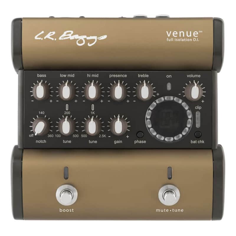 LRBaggs Venue DI Full isolation DI/ foot pedal with tuner image 1