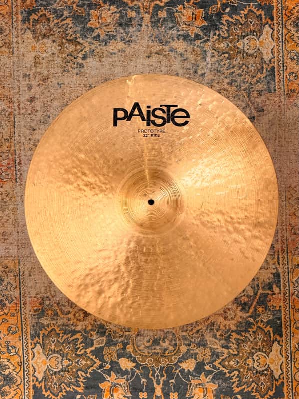 Goldilocks Paiste TRADITIONAL PROTOTYPE 22” LIGHT COMPLEX Ride Crash High Profile 2494 g Unique image 1