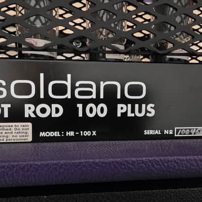 Soldano Hot Rod 100 Plus 1990s - Purple image 13
