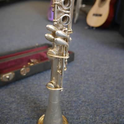Victory Metal Clarinet, Silver, Vintage image 10