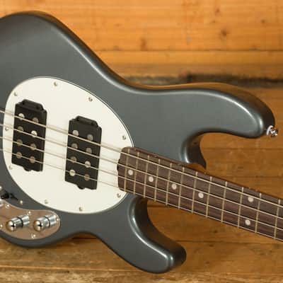 Sterling RAY34HH StingRay HH Bass - Charcoal Frost image 5
