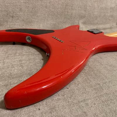 1983 USA Peavey Mystic Hardtail Electric Guitar Original Blade Pickups Bizarre Pointy image 18