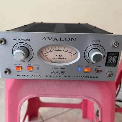 Avalon M5 Microphone Preamplifier 2010s - Silver image 7