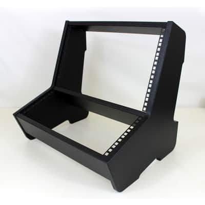 Nutshell 6U+4U (10U) STUDIO RACK CASE DUAL ANGLE - Black image 7