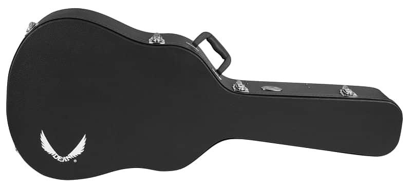 Dean HS DA BK Dreadnought Exotica Acoustic Guitar Hard Case. Black image 1