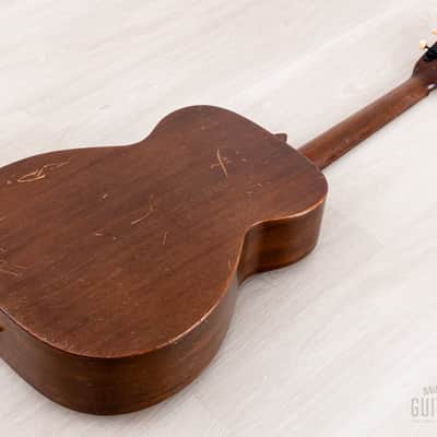 1943 Martin 0-15 Wartime Mahogany-Topped Vintage Acoustic Guitar w/ Case image 16
